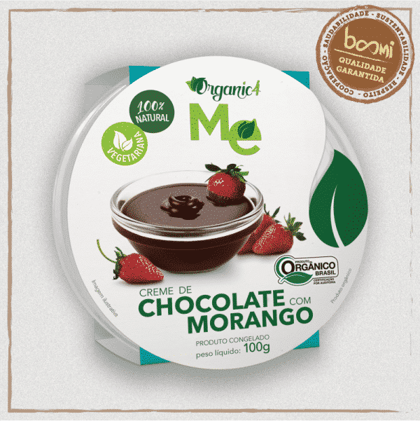 Chocolate com Morango Orgânico Organic4