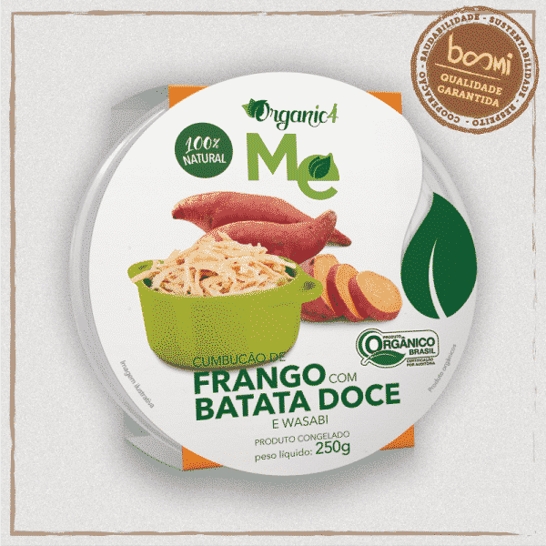 Frango com Batata Doce e Wasabi Organic4
