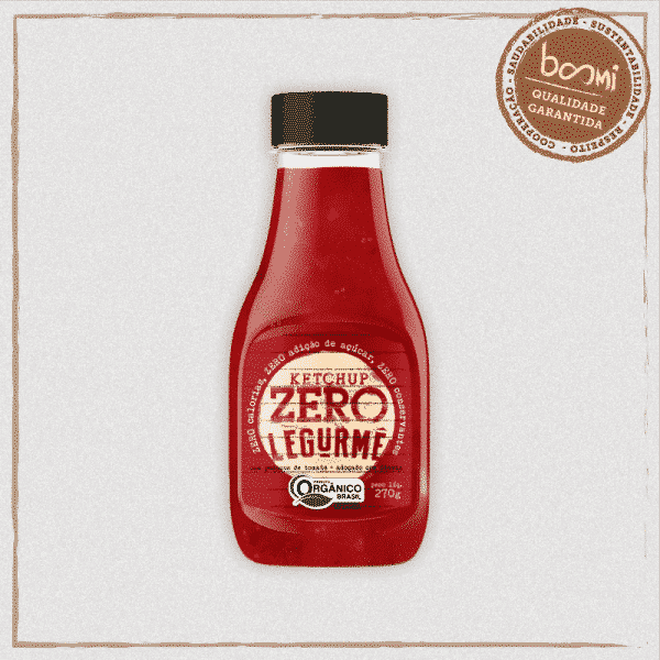 Ketchup Orgânico Zero Açúcar