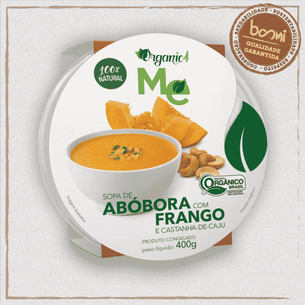 Sopa de Abóbora e Frango Organic4