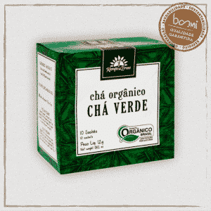Chá Verde Orgânico sachês