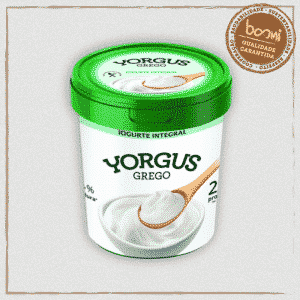 Iogurte Grego Natural Integral Yorgus
