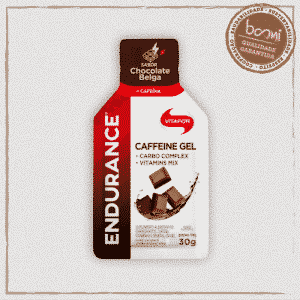Endurance Caffeine Carboidrato em Gel Brown Chocolate Vitafor 30g
