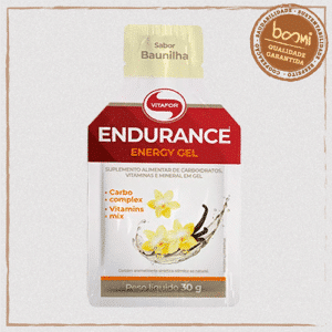 Endurance Energy Carboidrato em Gel Baunilha Vitafor 30g