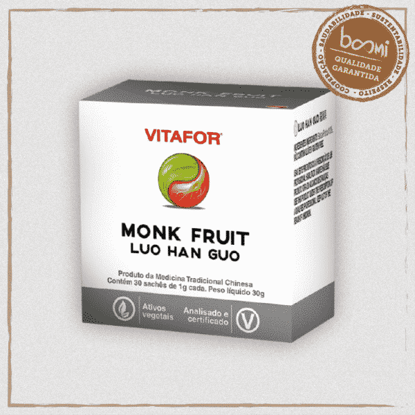 Monk Fruit - Luo Han Guo 1g Vitafor 30 Sachês
