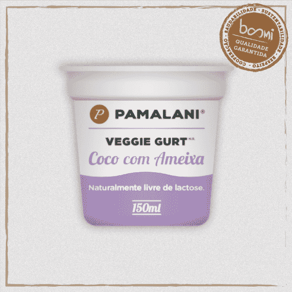 Iogurte Vegano Coco com Ameixa Família Pamalani 150ml