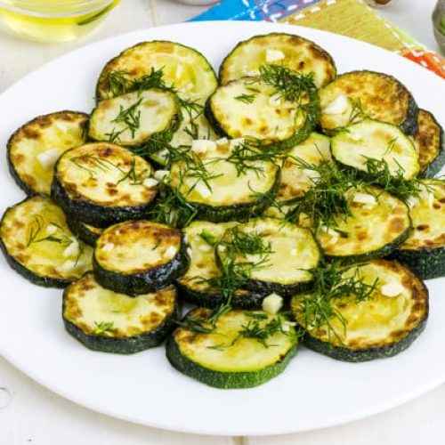 Ingredientes da Receita de Abobrinhas com Ervas