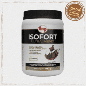 Isofort Whey Protein Ultra Imuno Sabor Chocolate Vitafor 600g