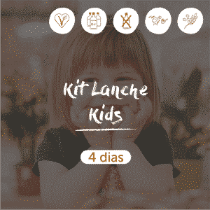 Kit Lanche Kids para 4 dias