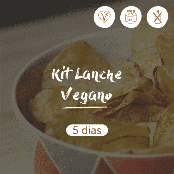 Kit Lanche Vegano para 5 dias