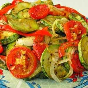 Ingredientes da Receita de Carpaccio de Abobrinha