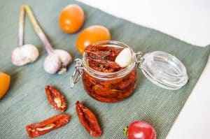 Receita de Tomates Secos