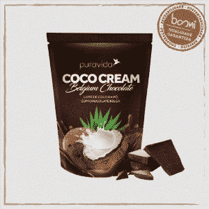Coco Cream Chocolate Leite de Coco Vegano Puravida 250g