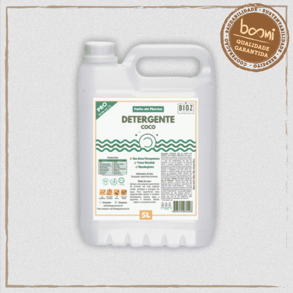 Detergente Coco Biodegradável BioZ Green 5L