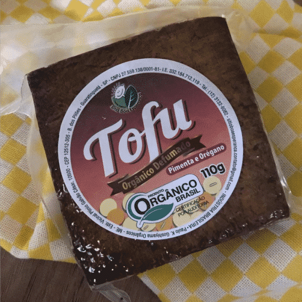 Tofu de Soja Orgânica Defumado com Pimenta Sítio Boa Esperança 250g 2