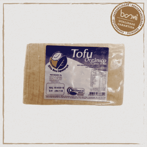 Tofu de Soja Orgânica Natural Sítio Boa Esperança 1kg