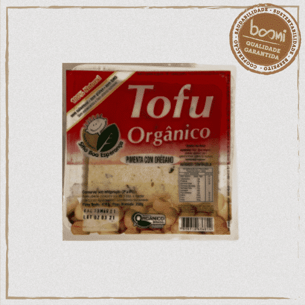 Tofu de Soja Orgânica com Pimenta e Orégano Sítio Boa Esperança 250g 1