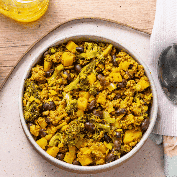 Carne ao Curry com Mandioquinha e Brócolis Orgânico Organic4 250g 2