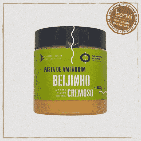 Pasta de Amendoim Beijinho Cremoso Original Blend 450g