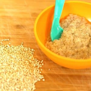 Ingredientes da Receita de Papinha de Quinoa