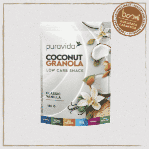 Granola Classic Vanilla Coconut Low Carb Puravida 180g