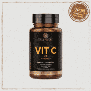 Vit C 4 Protect Vitamina C Essential Nutrition 120 Cápsulas 1