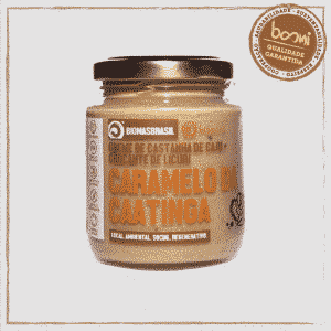 Caramelo da Caatinga Pasta de Castanha de Caju e Licuri Vegana Bioporã 210g