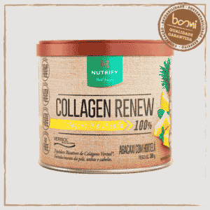 Collagen Renew Colágeno Hidrolisado Abacaxi com Hortelã Nutrify 300g