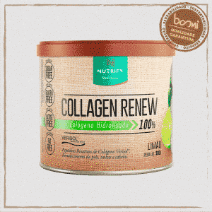 Collagen Renew Colágeno Hidrolisado Limão Nutrify 300g