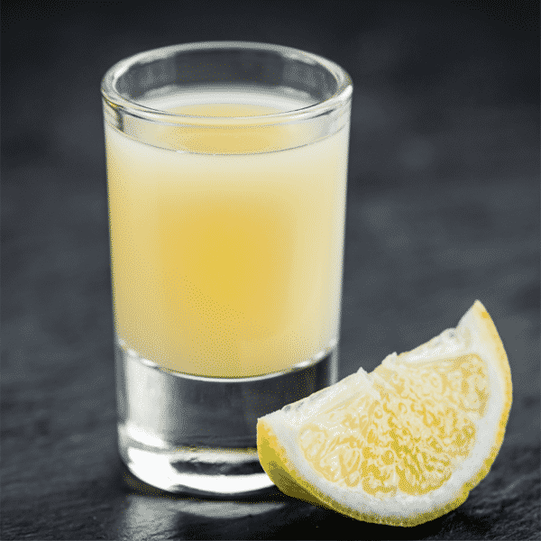 Receita de Shot de Pera com Limão Siciliano