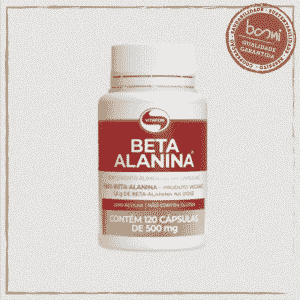 Beta Alanina 500mg Vitafor 120 Cápsulas