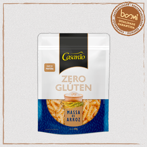 Macarrão Fusilli Premium Sem Glúten Casarão 200g