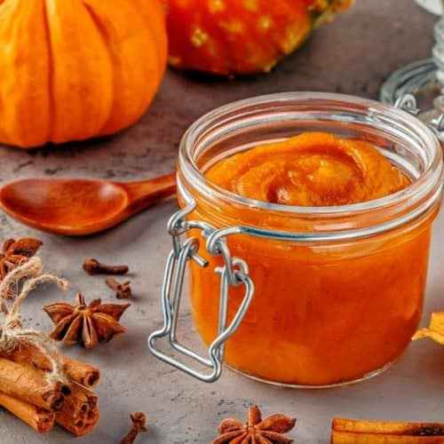 Ingredientes da Receita de Doce de Abóbora
