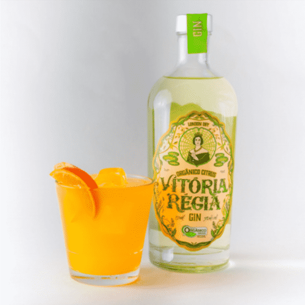 Gin Vitória Régia Orgânico Citrus 750ml 3