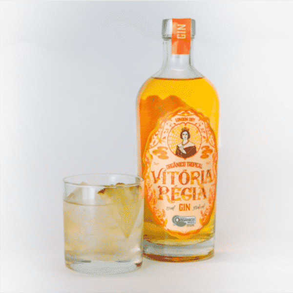 Gin Vitória Régia Orgânico Tropical 750ml 2