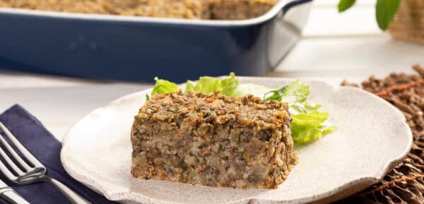 Ingredientes da Receita de Quibe Assado com Lentilha