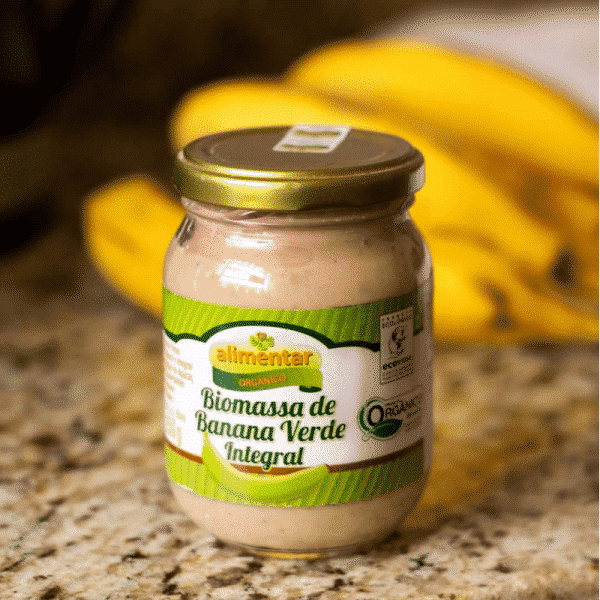 Biomassa de Banana Verde Integral Orgânica Alimentar 250g 2