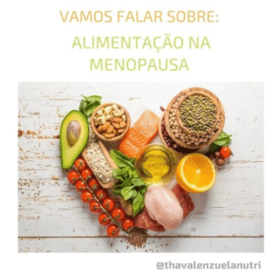 alimentação na menopausa
