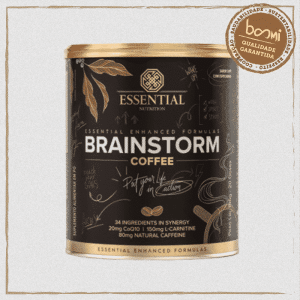 Brainstorm Coffee Energético Essential Nutrition 186g 1