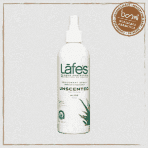 Deodorante Spray Unscented com Aloe Vera Lafes 236ml