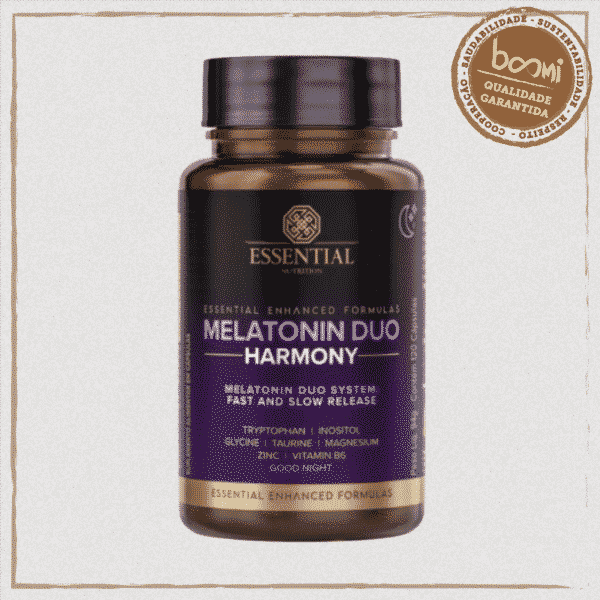 Melatonin Duo Harmony Essential Nutrition 120 Cápsulas