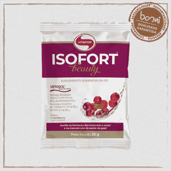 Isofort Beauty Whey Protein Cranberry Vitafor 25g