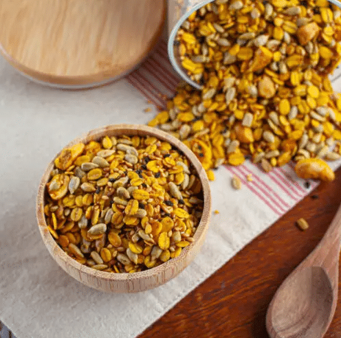 Ingredientes da Receita de Granola Salgada