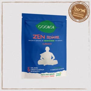 Adoçante Zen Açúcar Clássico Eritritol e Fruta do Monge Cookoa 400g