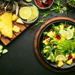 Ingredientes da Receita de Salada Refrescante