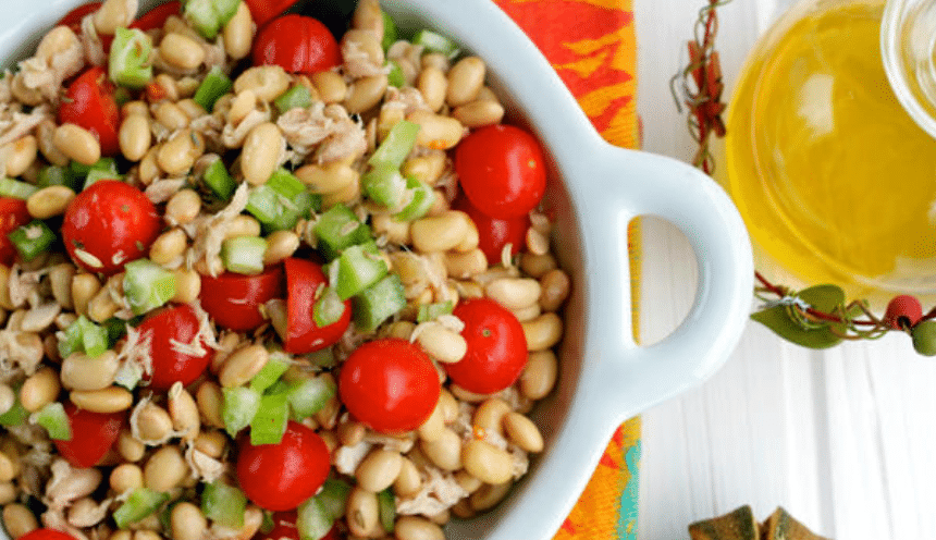 Ingredientes da Receita de Salada de Soja e Pimentão