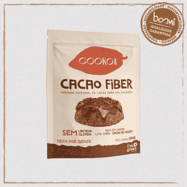 Farinha Integral de Cacau Cacao Fiber Cookoa 200g