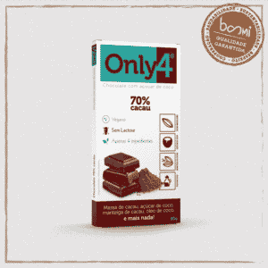 Chocolate 70% Cacau Only4 80G