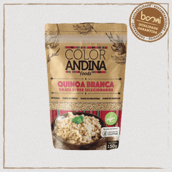 Quinoa em Grãos Branca Color Andina 150g