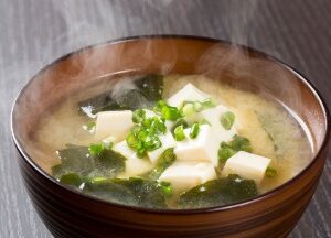 Ingredientes de Missoshiro (sopa japonesa)